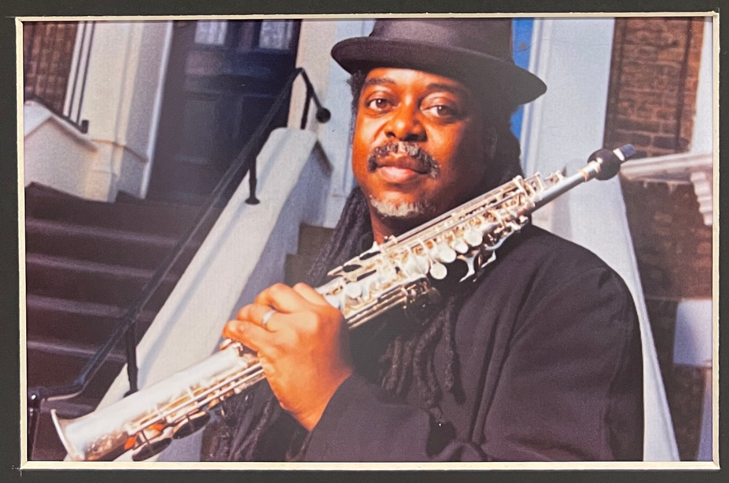 COURTNEY PINE JAZZ WARRIORS HAND SIGNED CD COVER WITH COA