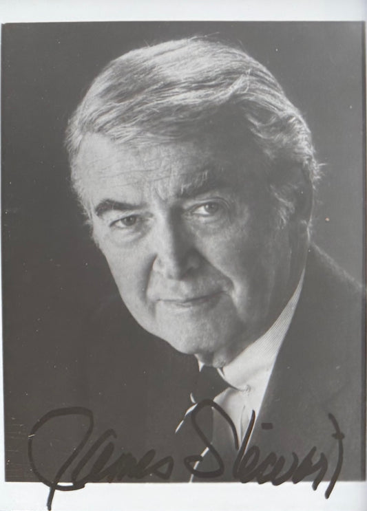 James 'Jimmy' Stewart, Hand Signed Framed Film Photo, 15cm x 10cm, With COA