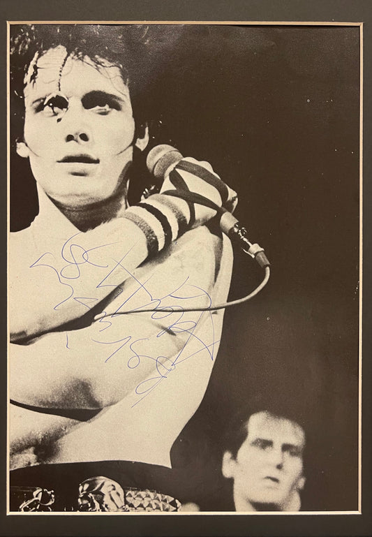 ADAM ANT HAND SIGNED PHOTO WITH COA
