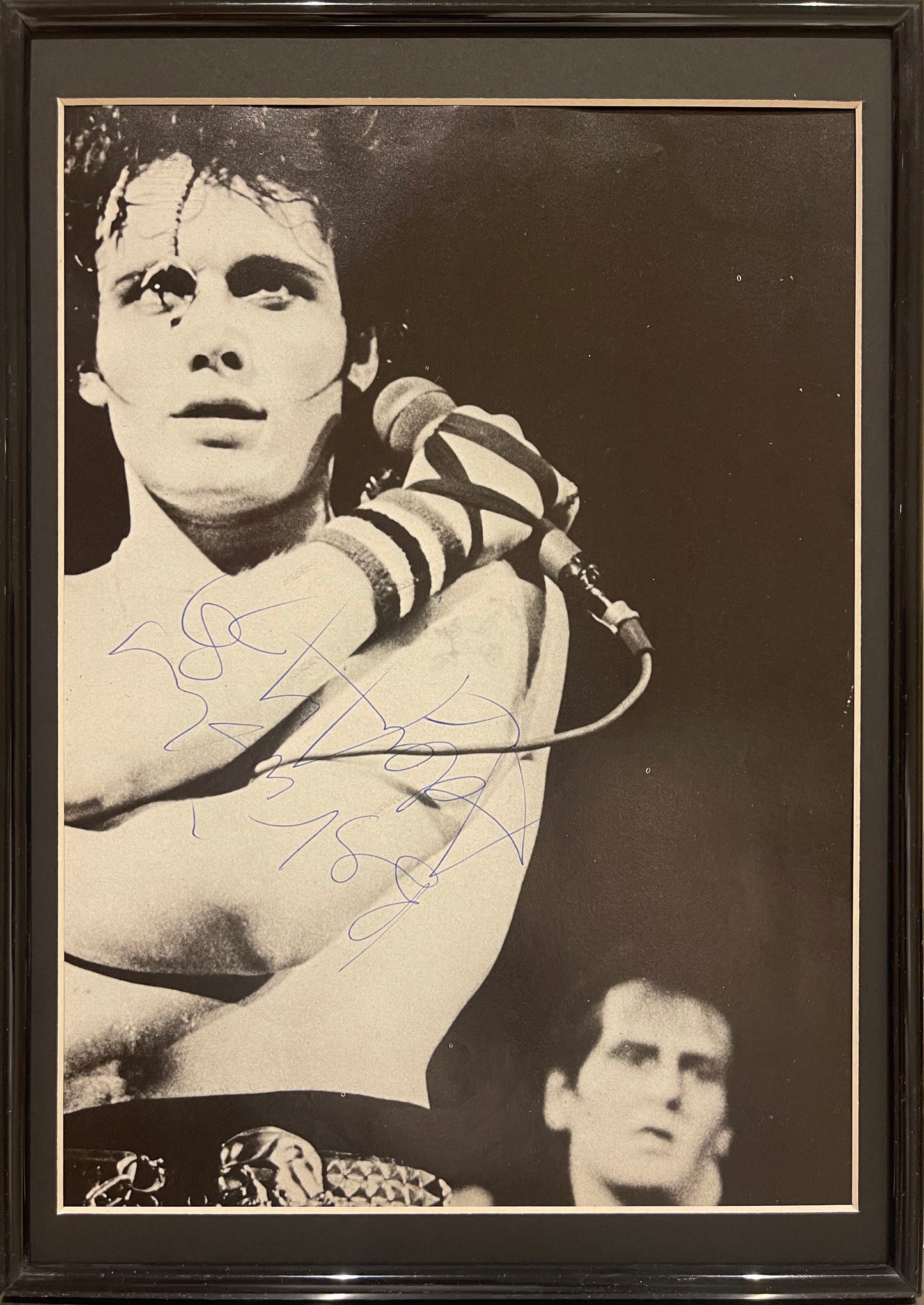 ADAM ANT HAND SIGNED PHOTO WITH COA