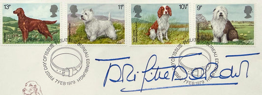 Brigitte Bardot, French Actress, Hand Signed Original FDC, First Day Cover & COA