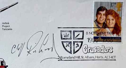 Cliff Richard, Singer, Actor, Hand Signed Official FDC, First Day Cover, with COA