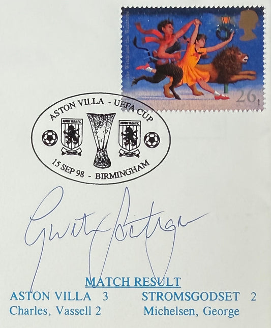 Gareth Southgate, England Football Legend, Hand Signed First Day Cover, FDC & COA