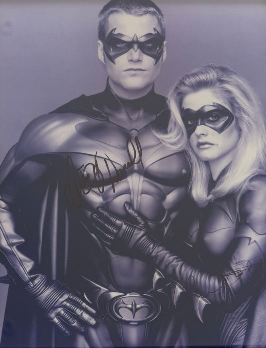 Chris O'Donnell, Guaranteed Hand Signed Mounted, Framed 'Batman' Presentation & COA