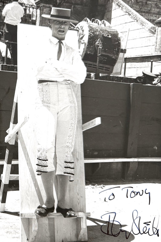 Tommy Steele, British Award Winning Actor Hand Signed Original 25cm x 20cm Photo & COA