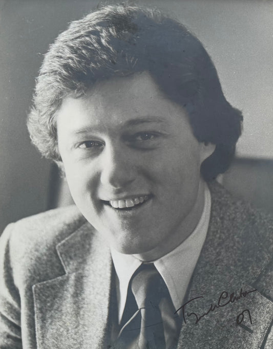 Bill Clinton, Former President of the USA, Hand Signed Photo Presentation, With COA