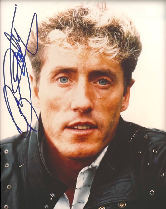 Roger Daltrey, The Who Founder, Lead Vocalist, Hand Signed Framed 25cm x 20cm Photo Presentation & COA