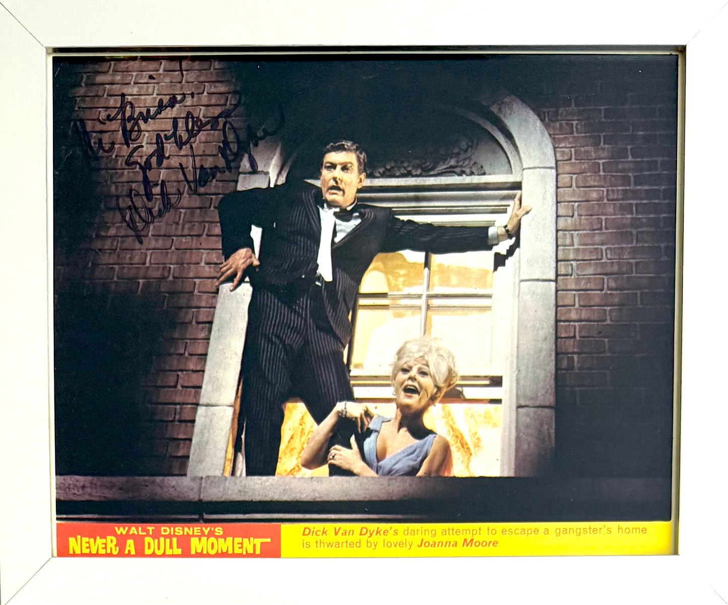 Dick Van Dyke, Iconic Actor, Hand Signed Framed, Mounted Original Film Photo & COA