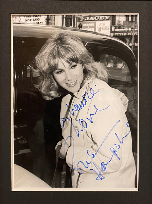 Susan Hampshire Hand Signed Framed Original Photo With COA