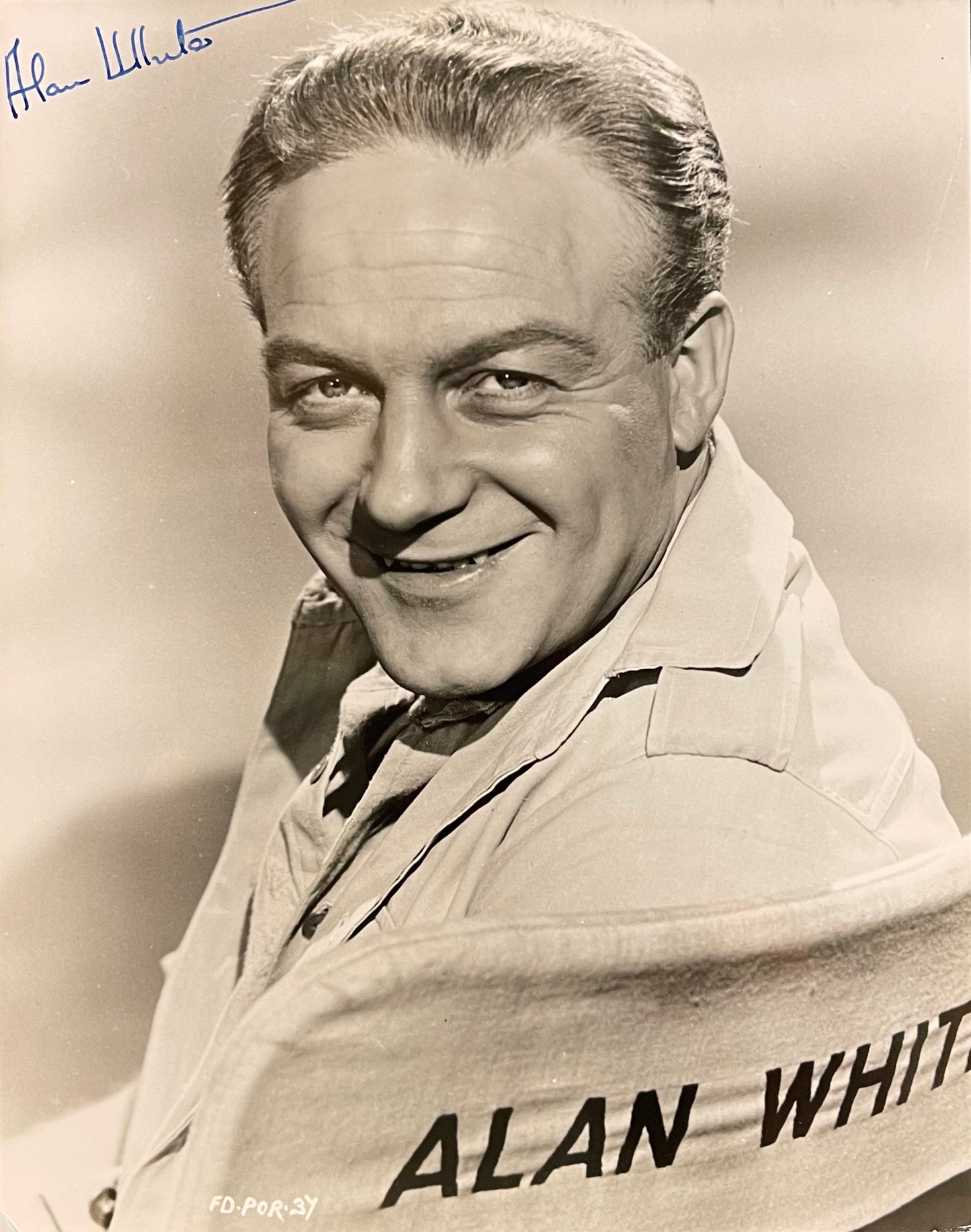 Alan White - Actor - Hand Signed Original Framed Photo With COA