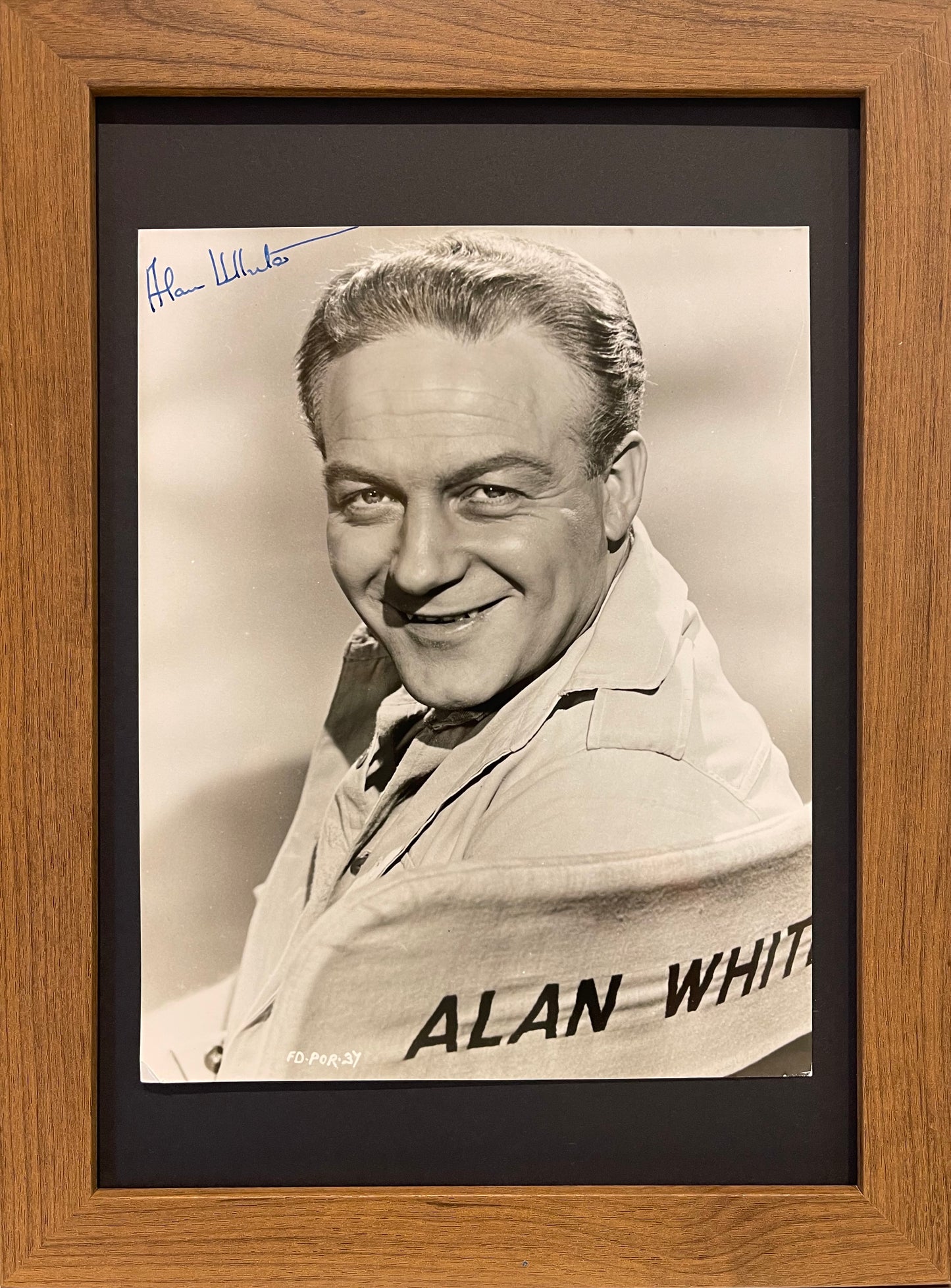 Alan White - Actor - Hand Signed Original Framed Photo With COA