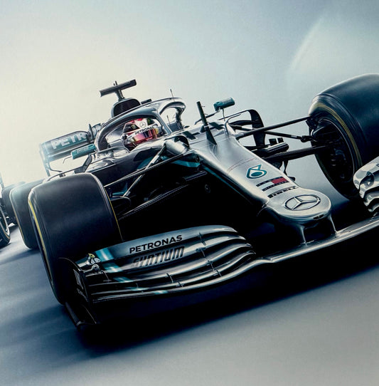 Official Mercedes, 2019 World Champions, Formula One, 70cm x 50cm Automobilist Poster