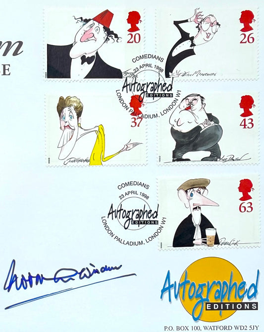 Sir Norman Wisdom, British Icon, Hand Signed First Day Cover FDC