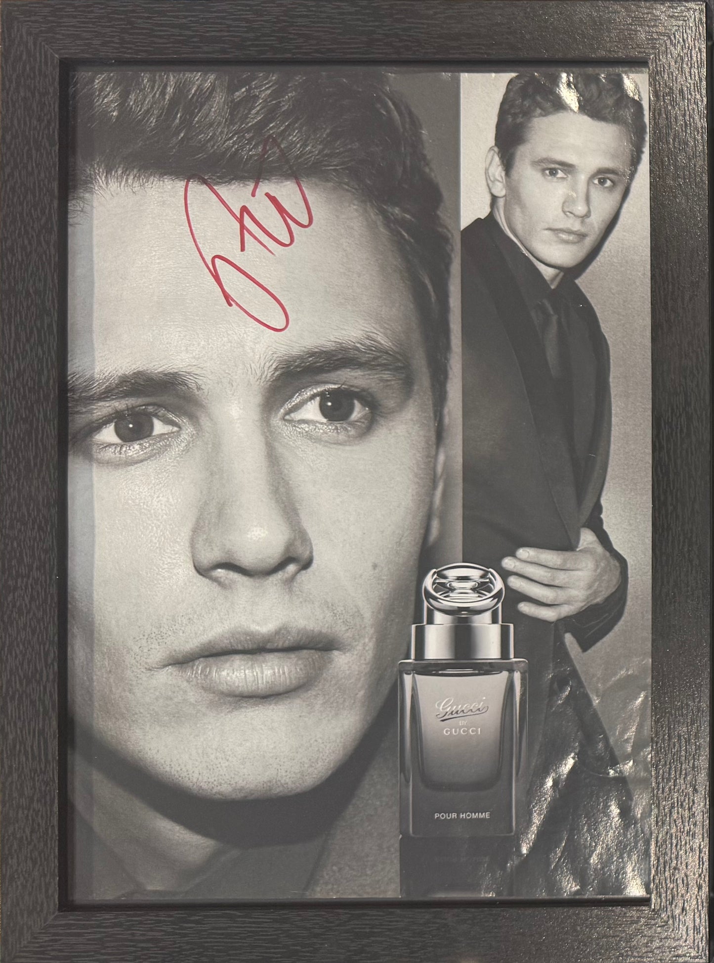 James Franco, Hand Signed Framed 30cm x 20cm Magazine Photo & COA