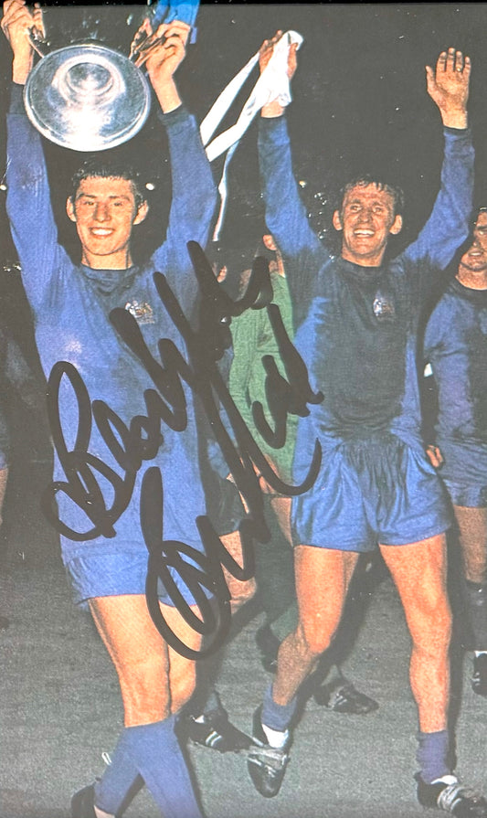 Brian Kidd, Manchester United, Manchester City Legend, Hand Signed Magazine Photo & COA