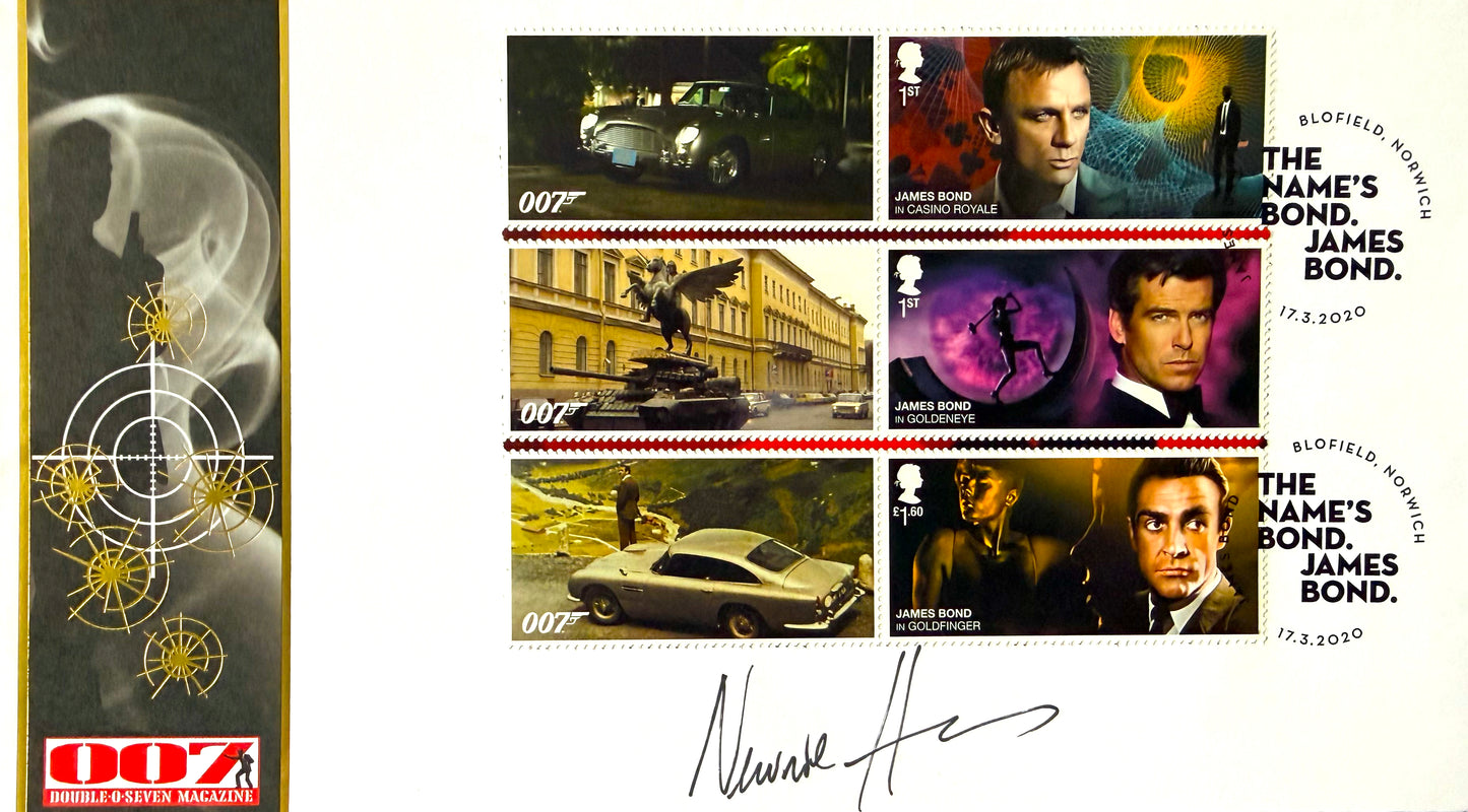 Naomie Harris, Hand Signed Original 'James Bond 007' FDC First Day Cover