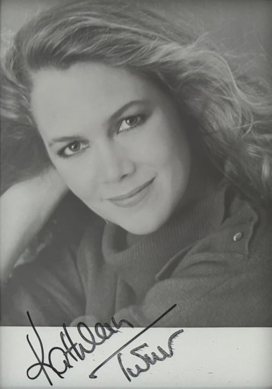 Kathleen Turner, Actress, Guaranteed Hand Signed Framed Photo With COA
