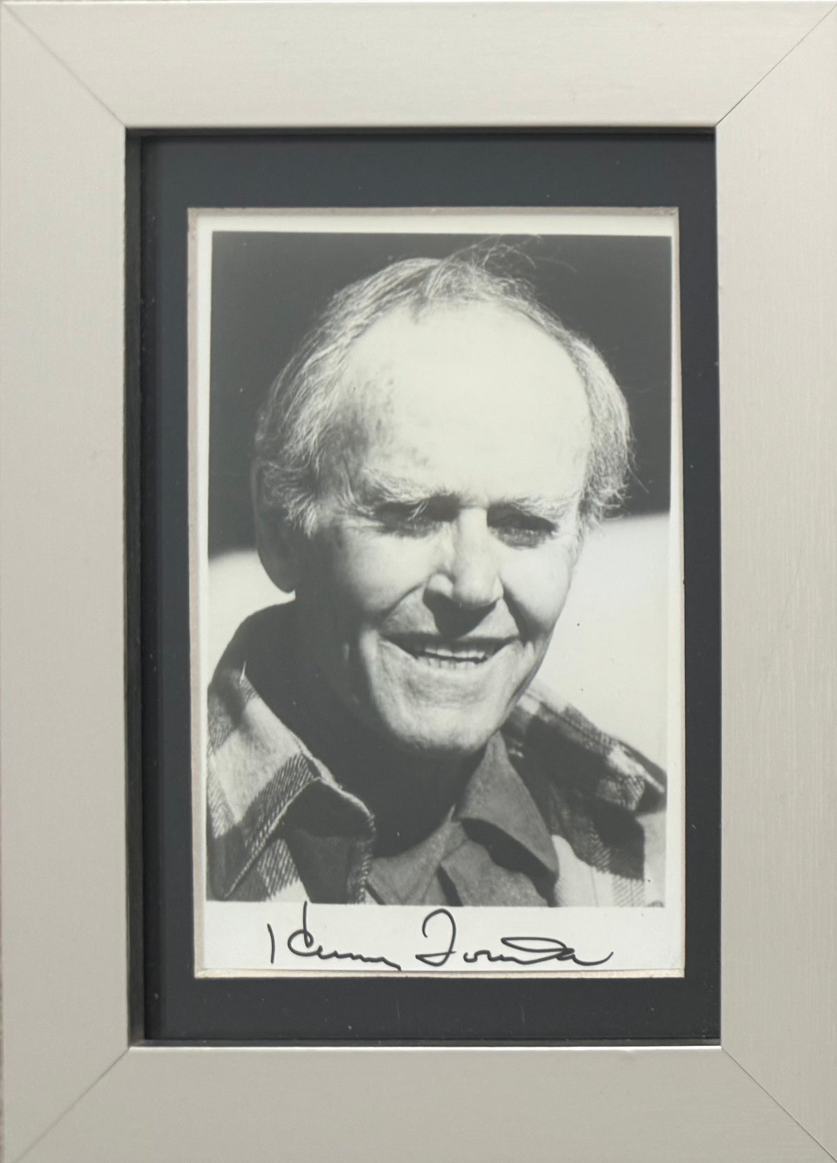 Henry Fonda, Hand Signed Original Framed Publicity Photo With COA