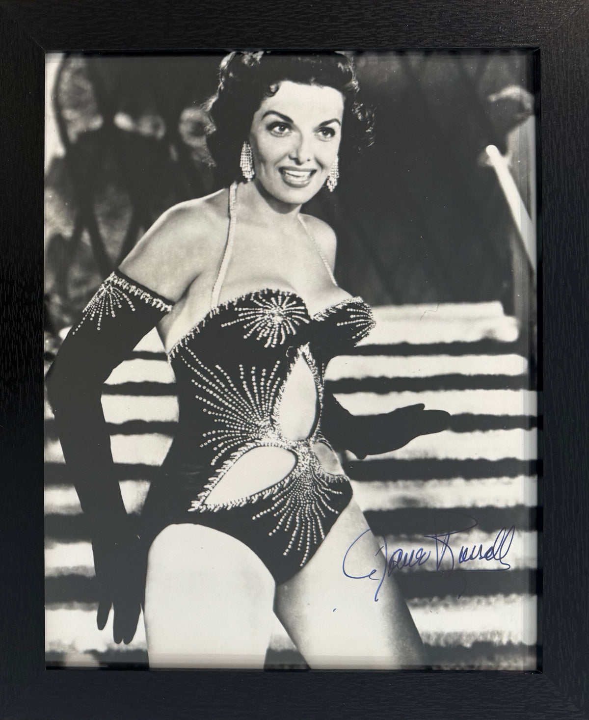 Jane Russell, American Actress, Hand Signed Original Film Photo & COA