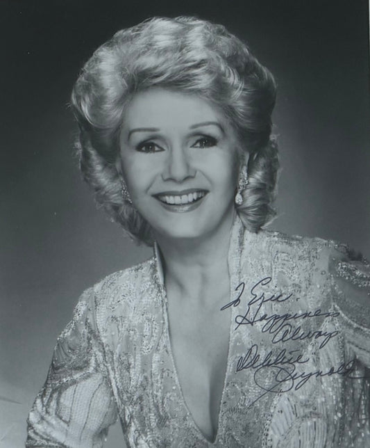 Debbie Reynolds, Hand Signed Framed Photo, With COA