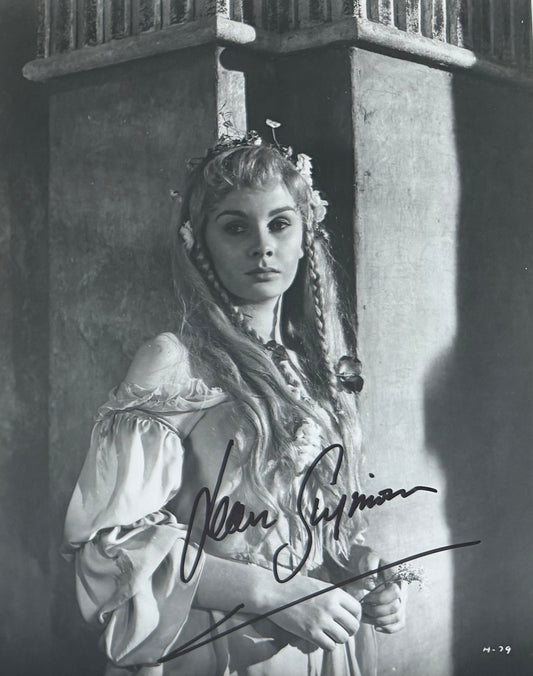 Jean Simmons, Actress, Hand Signed Framed Official Original Film Photo & COA