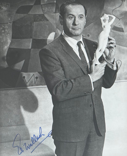 Eli Wallach Hand Signed Framed Original Publicity Photo & COA