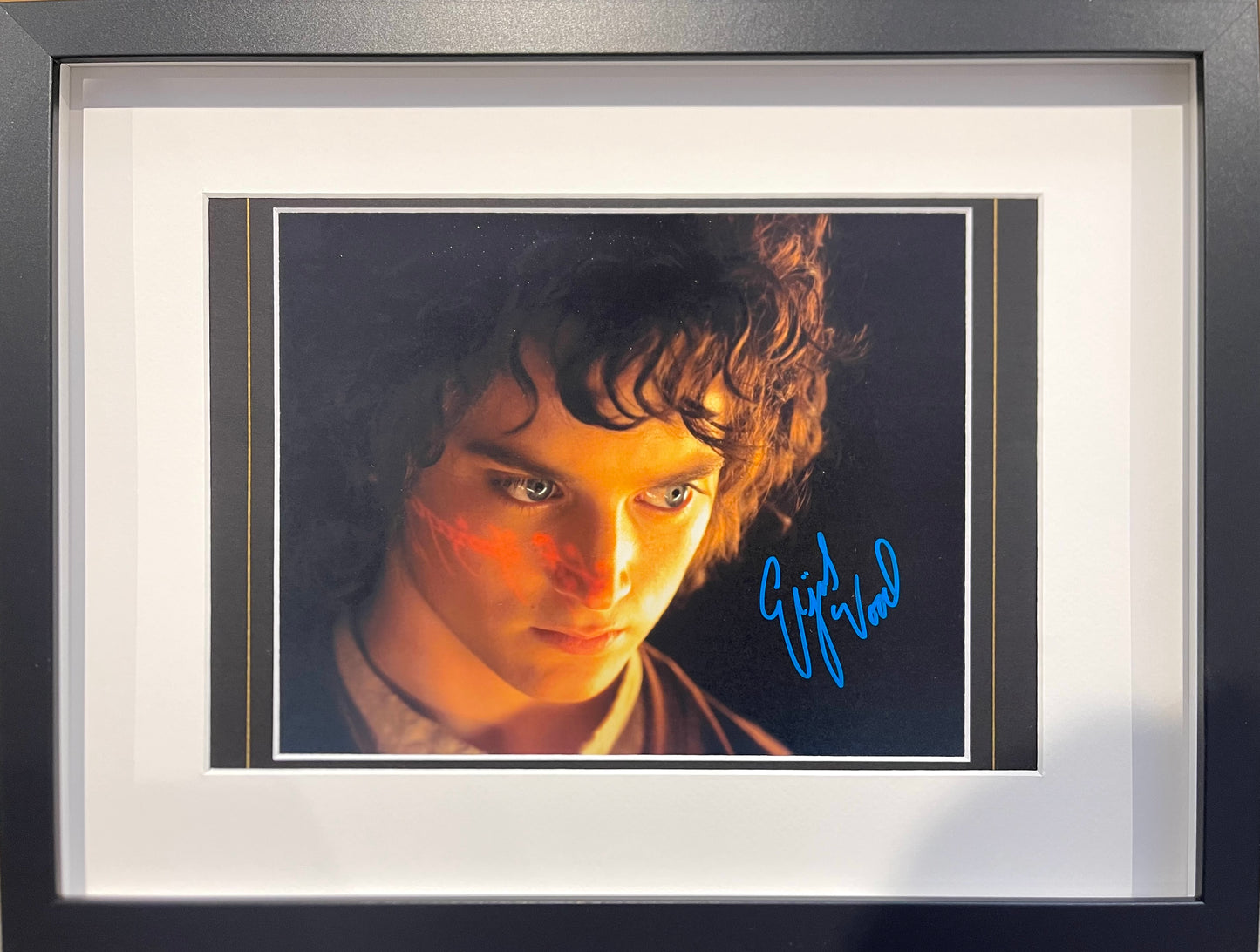 Elijah Wood 'Frodo' Hand Signed Lord of the Rings Photo With AFTAL COA