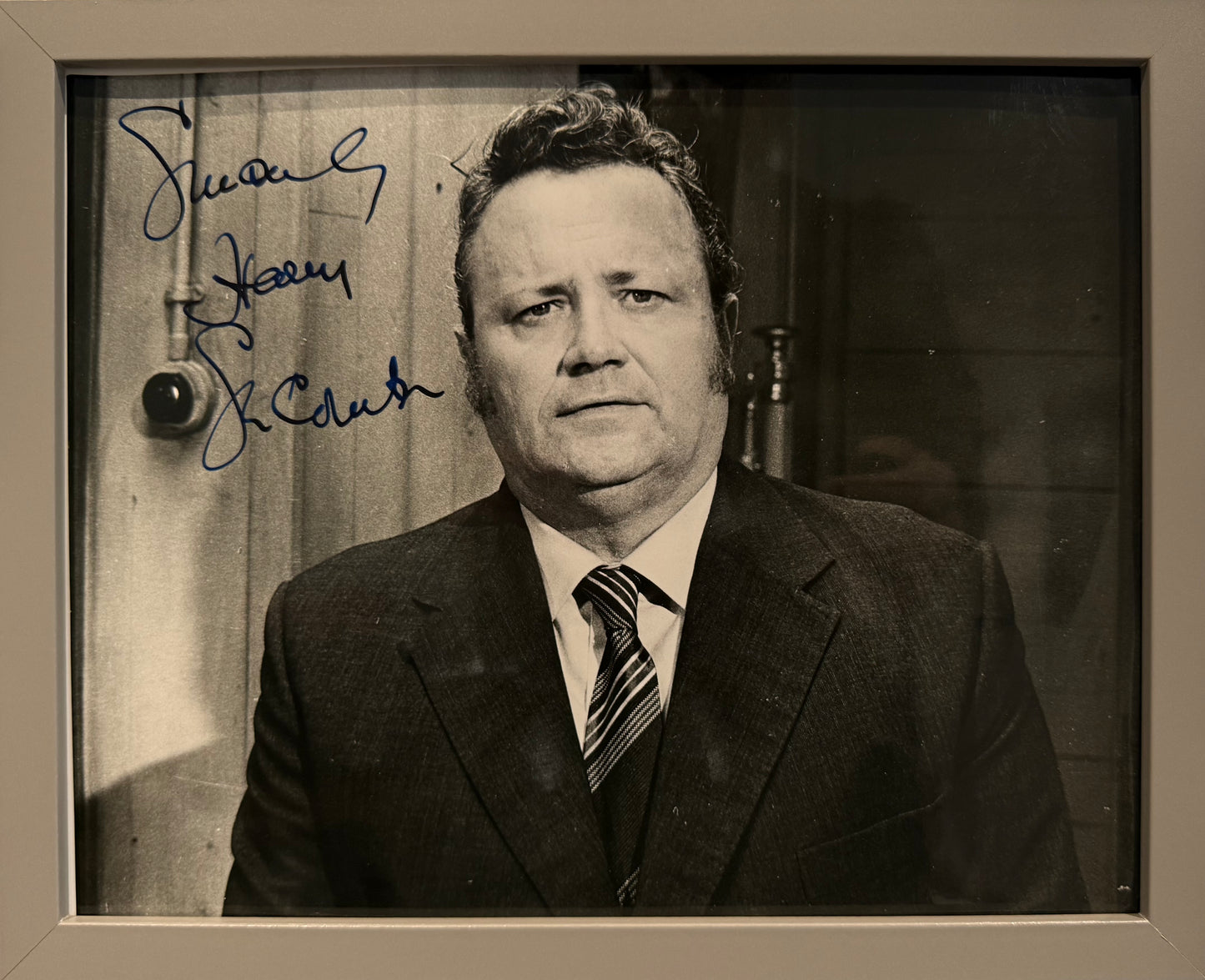 Sir Harry Secombe Hand Signed Framed, Mounted Original Photo With COA