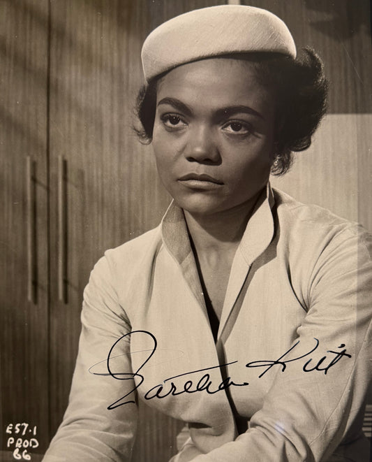 Eartha Kitt Guaranteed Hand Signed Original Photo With COA