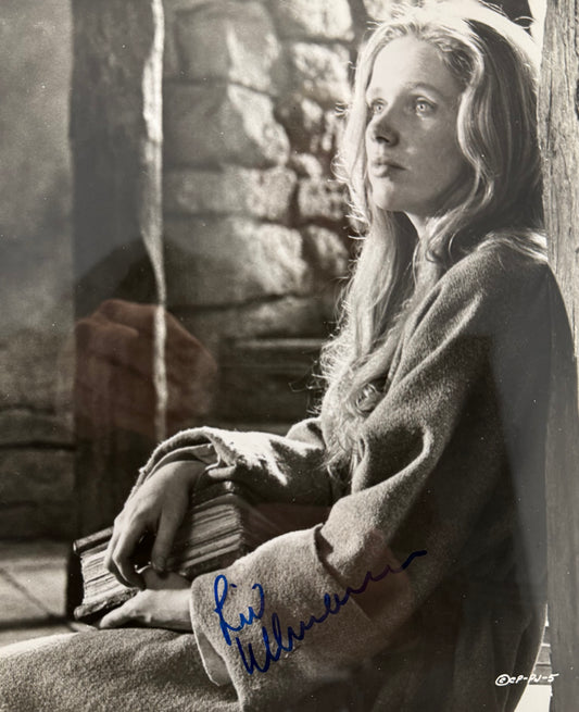 Liv Ullman, Actress, Director, Hand Signed Framed Official Film Photo & COA