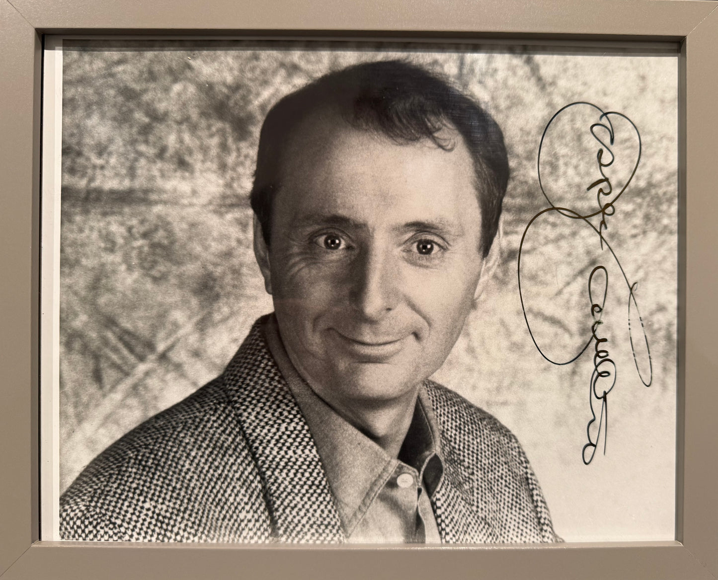 Jasper Carrott Hand Signed Framed, Mounted Original Photo With COA