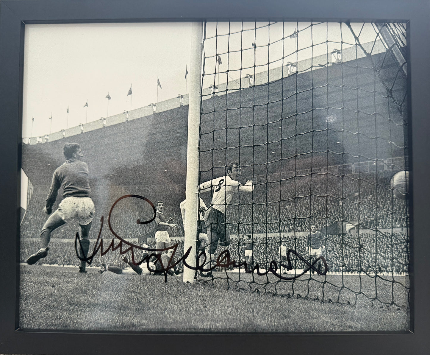Jimmy Greaves, England And Spurs Legend, Hand Signed Photo & AFTAL COA