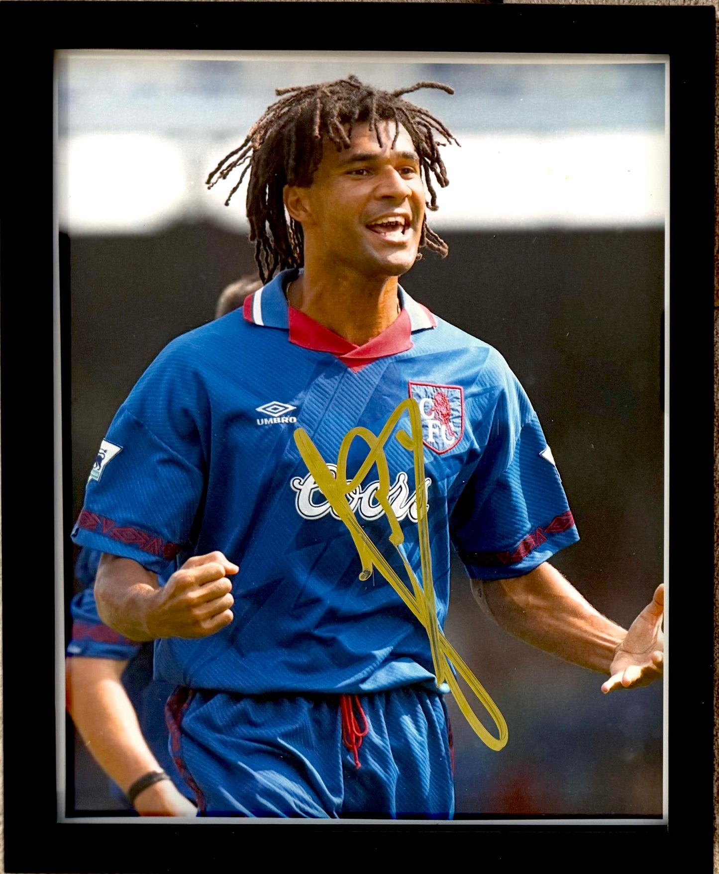 Ruud Gullit, Chelsea, AC Milan, Holland Legend, Hand Signed Photo With COA