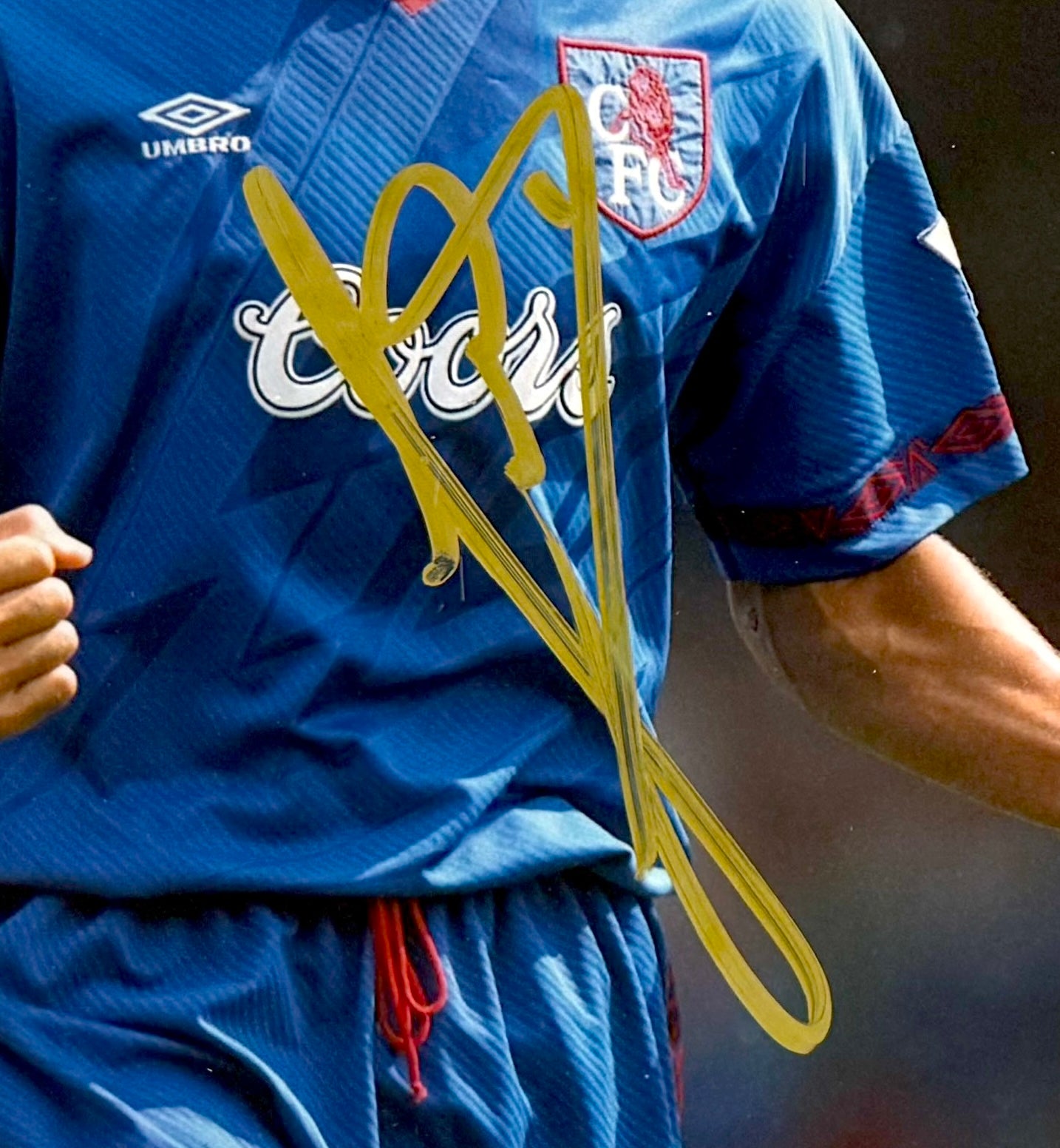 Ruud Gullit, Chelsea, AC Milan, Holland Legend, Hand Signed Photo With COA