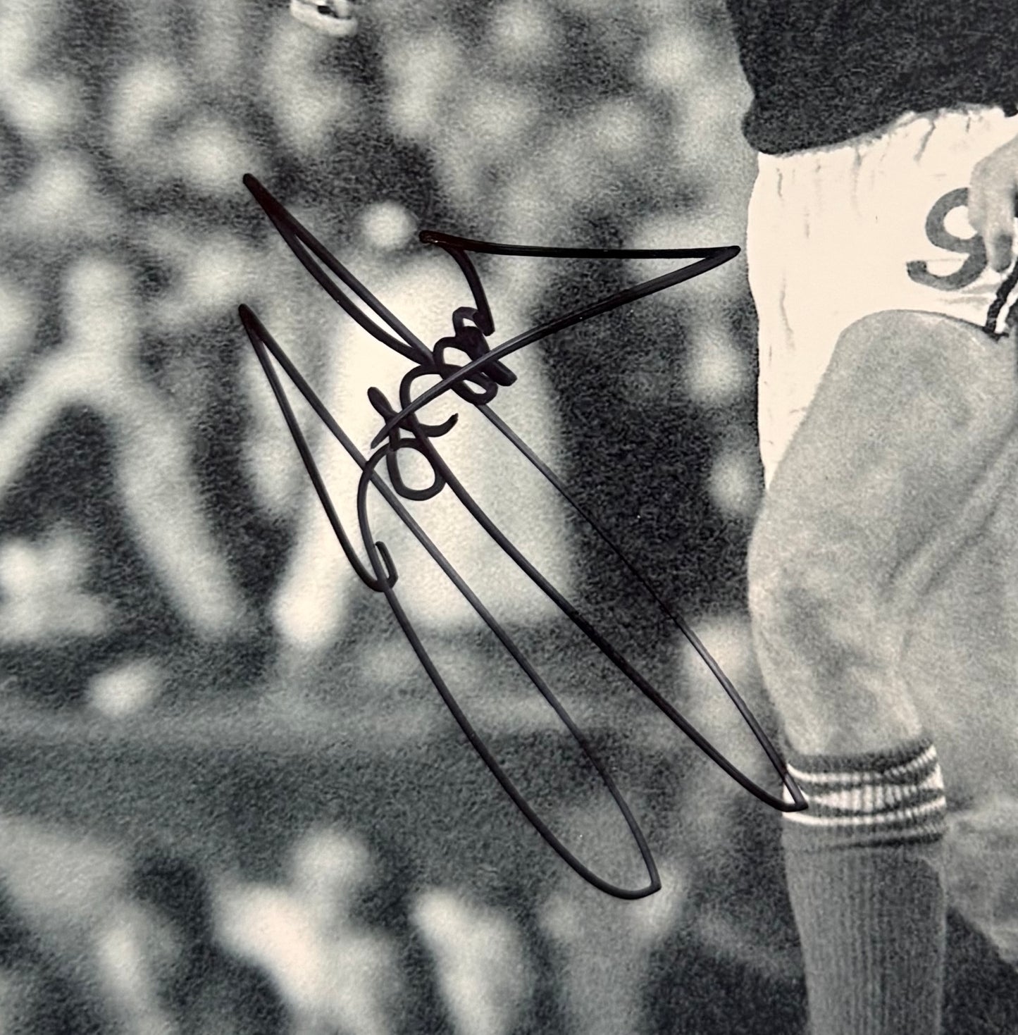 Joe Jordan, Manchester United, Scotland Player, Hand Signed Photo With COA