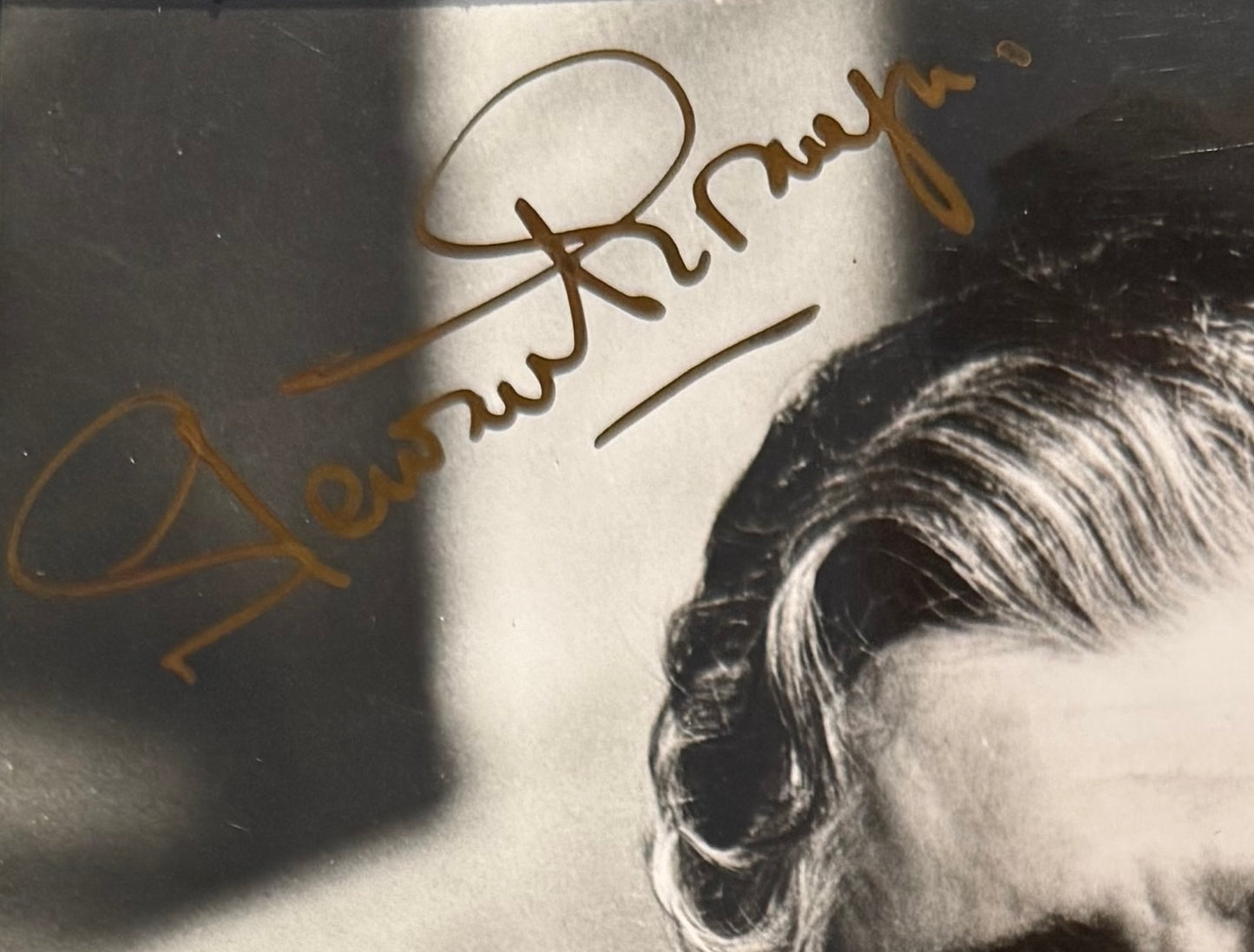 Stewart Granger Hand Signed Publicity Photo (Framed 24cm x 20cm) With COA