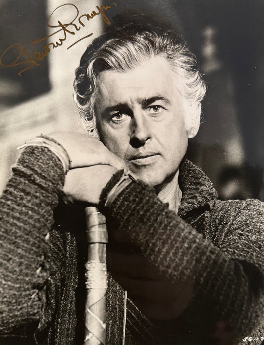Stewart Granger Hand Signed Publicity Photo (Framed 24cm x 20cm) With COA