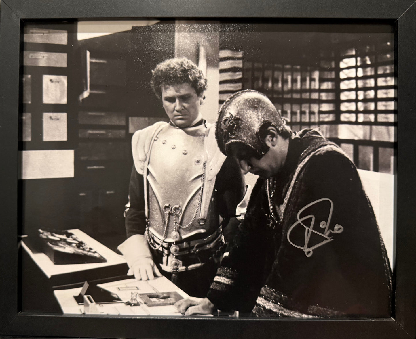 Paul Jerricho 'Dr. Who' Actor Hand Signed Framed, Mounted Original Photo & AFTAL COA