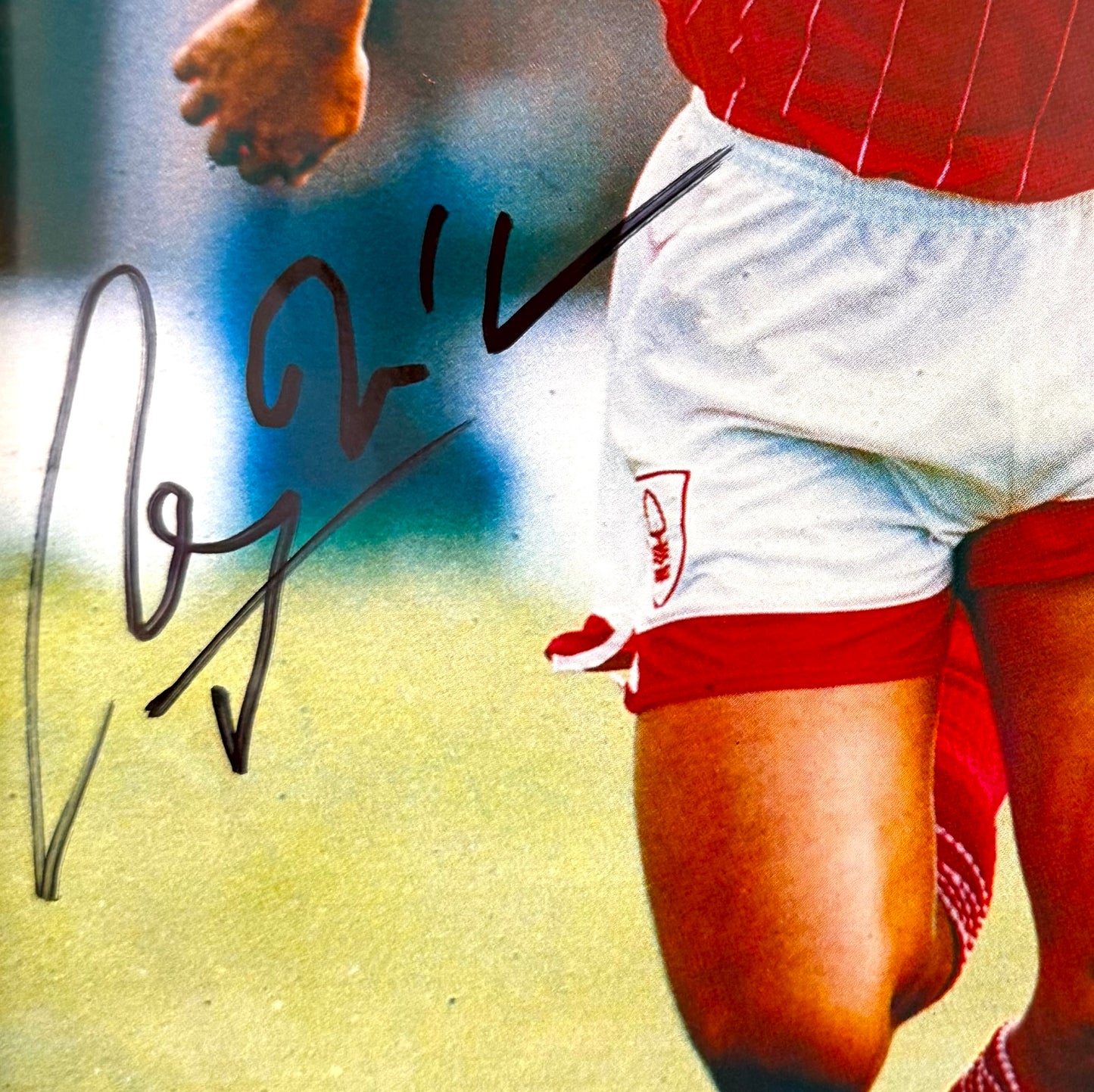 Roy Keane, Notts Forest, Manchester United Legend, Hand Signed Framed Photo & COA