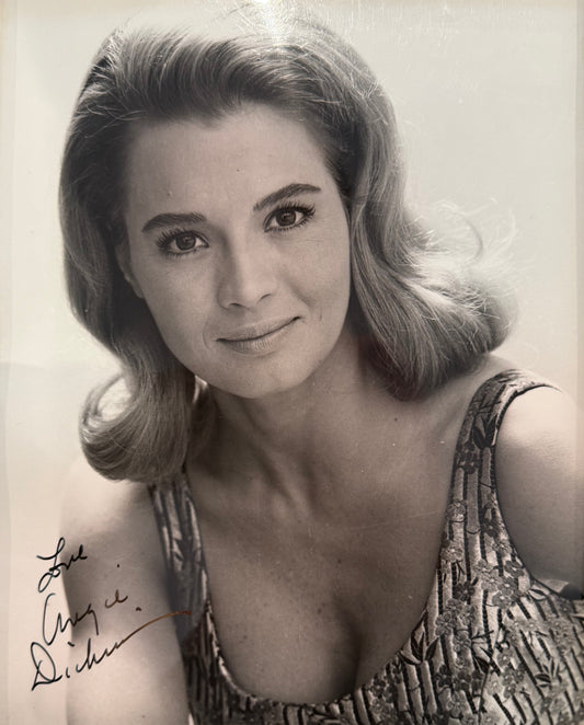 Angie Dickinson, Famous Actress, Hand Signed Original Framed Publicity Photo With COA