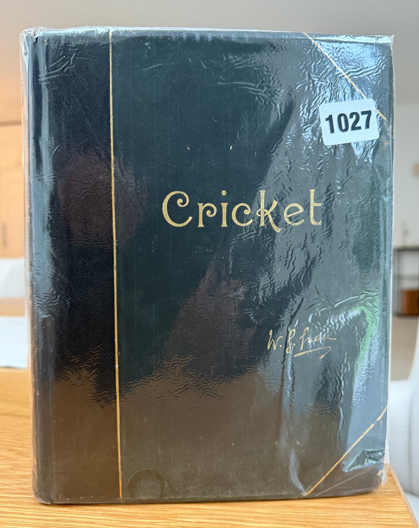 W.G Grace Guaranteed Hand Signed Limited Edition ‘Cricket’ Book With COA