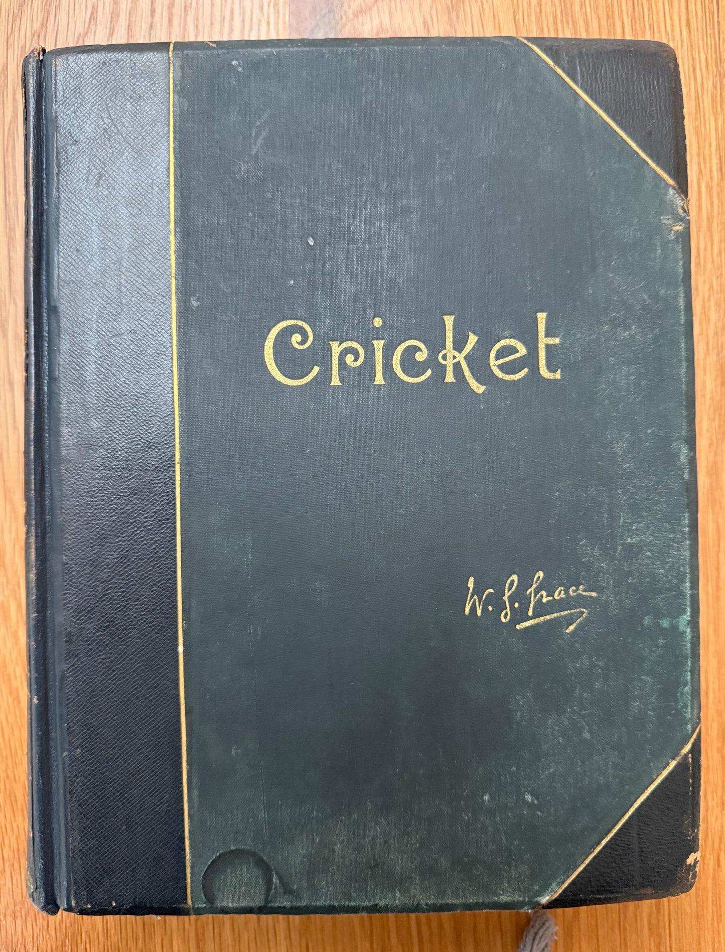 W.G Grace Guaranteed Hand Signed Limited Edition ‘Cricket’ Book With COA
