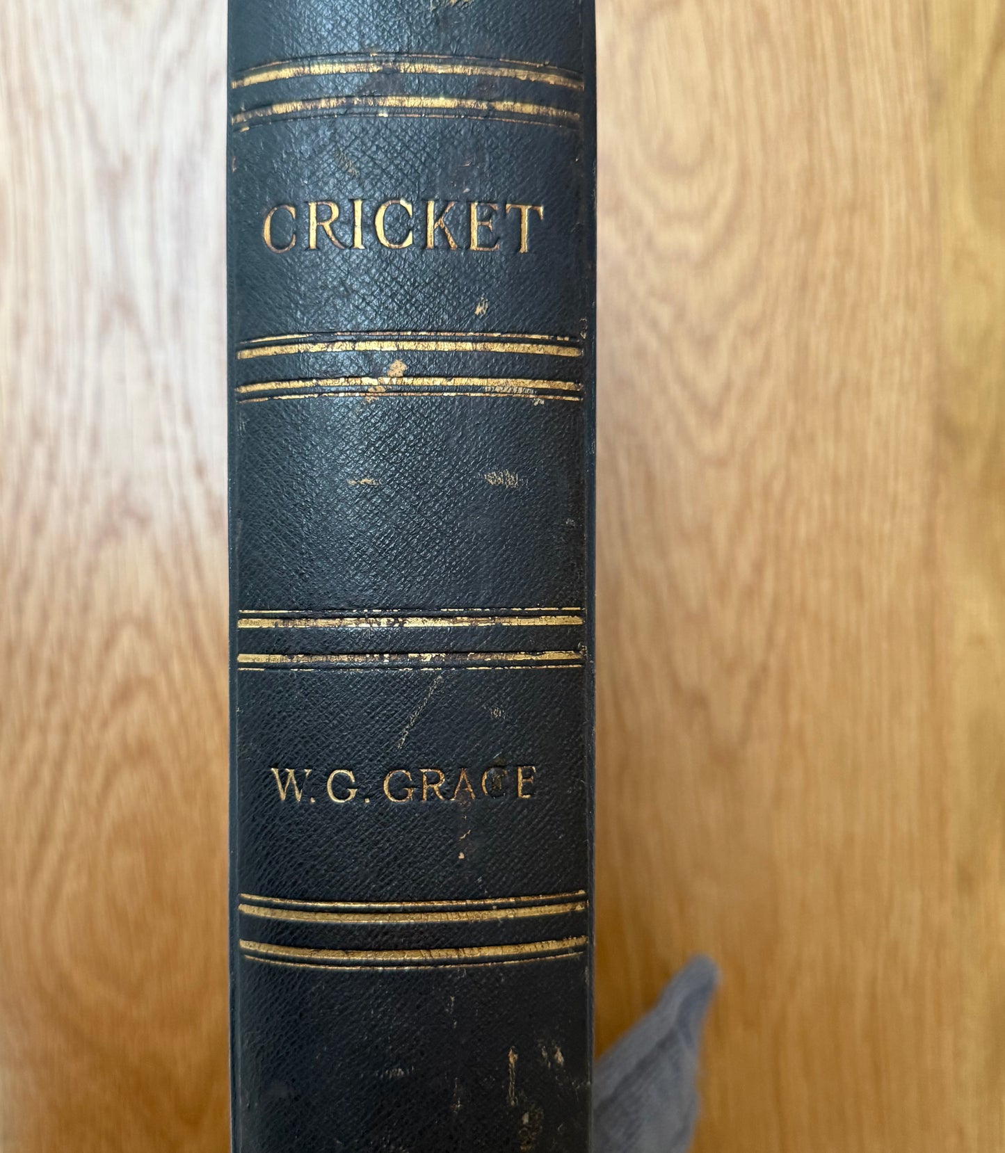 W.G Grace Guaranteed Hand Signed Limited Edition ‘Cricket’ Book With COA