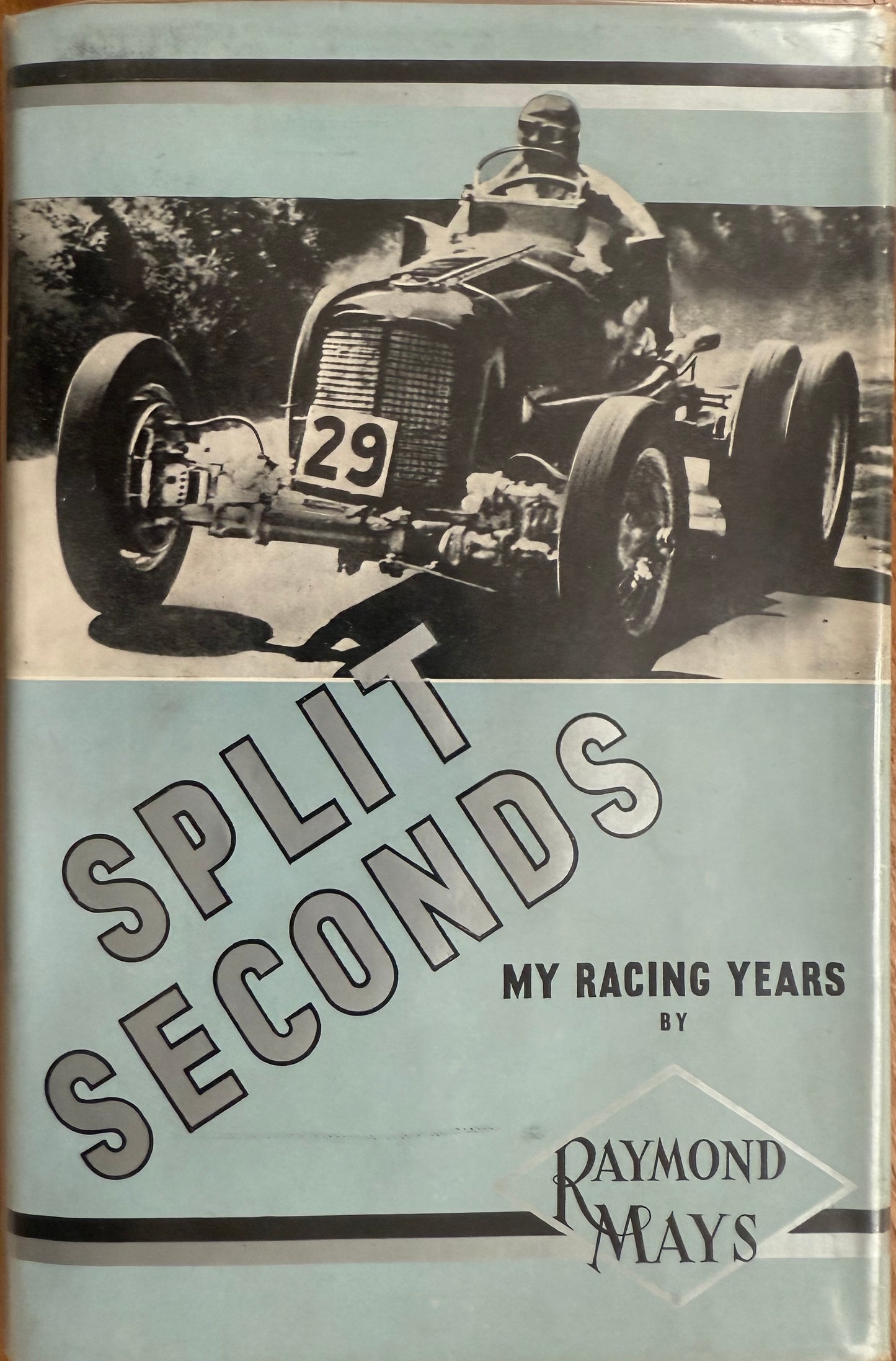 Raymond Mays, Grand Prix Driver/Principle, Hand Signed Card Presentation With COA