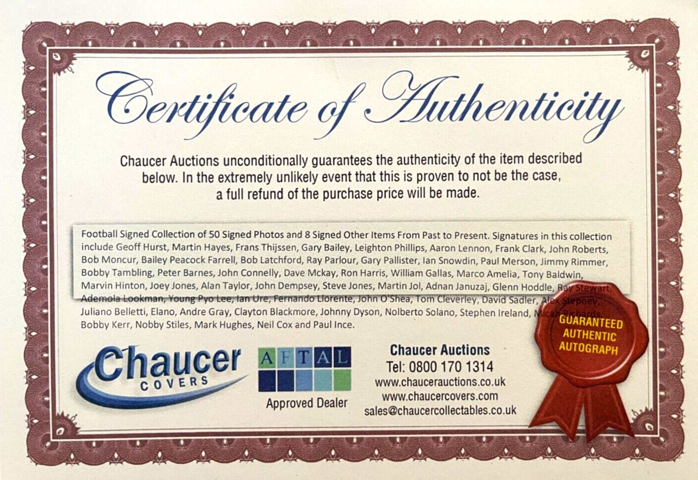 MARTIN JOL FORMER SPURS MANAGER HAND SIGNED PHOTO WITH AFTAL COA