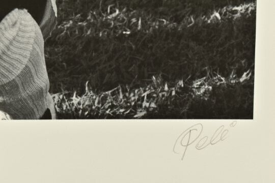 PELE VERY LIMITED EDITION 8 INDIVIDUAL HAND SIGNED PHOTO/PRINT COLLECTION