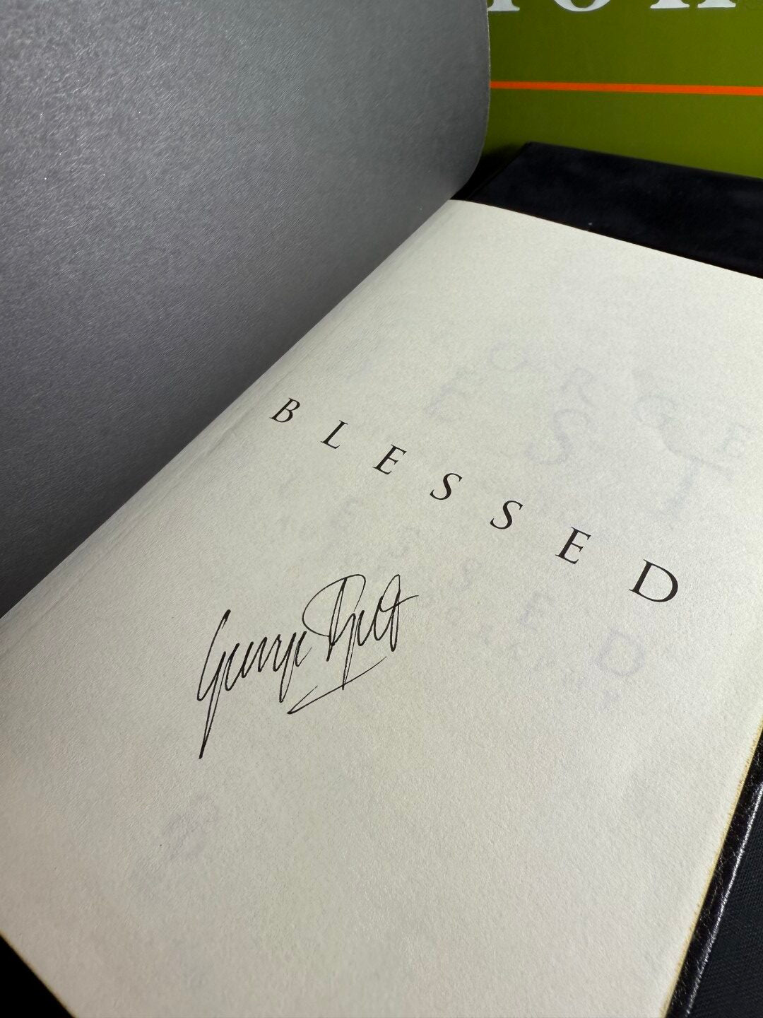 George Best Guaranteed Hand Signed Limited Edition 'Blessed’ Book, 640/1000, & COA