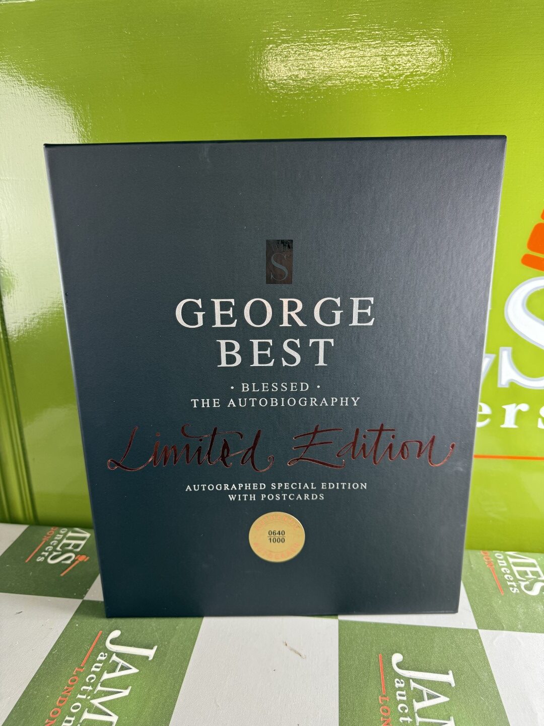George Best Guaranteed Hand Signed Limited Edition 'Blessed’ Book, 640/1000, & COA