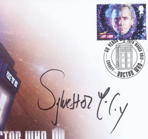 Sylvester McCoy, 'The Doctor' Hand Signed Original Doctor Who FDC & COA