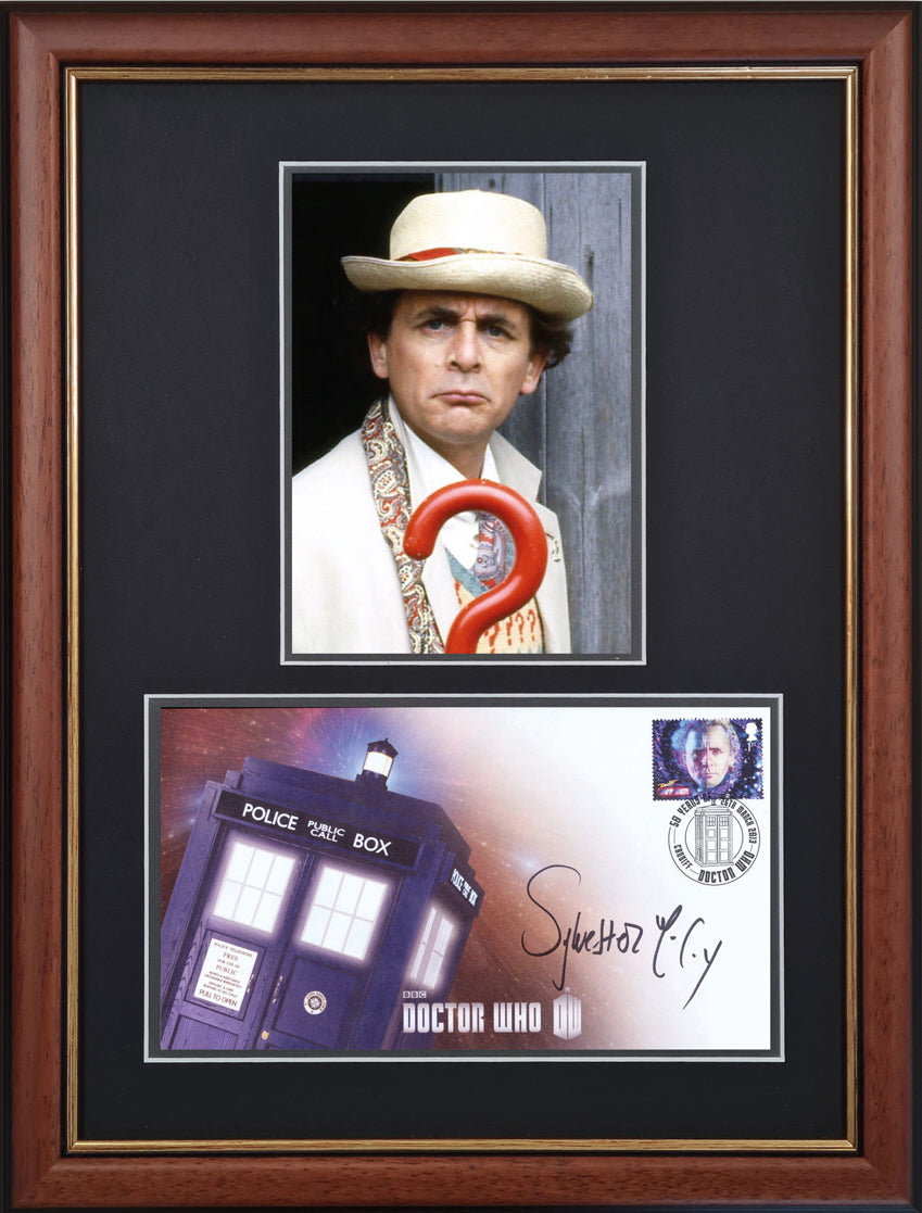 Sylvester McCoy, 'The Doctor' Hand Signed Original Doctor Who FDC & COA